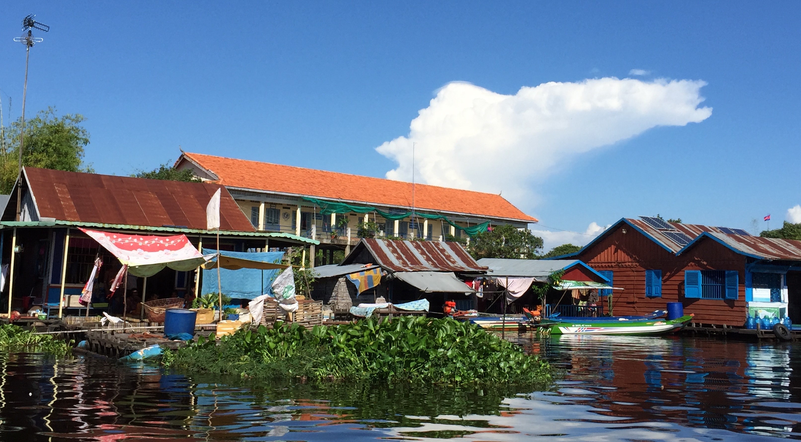 Floating Village in the Tonle Sap Region